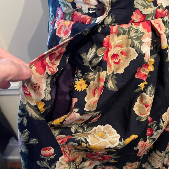 Vintage Susan Bristol Floral Rayon Skirt Size 10 - Picture 6 of 13